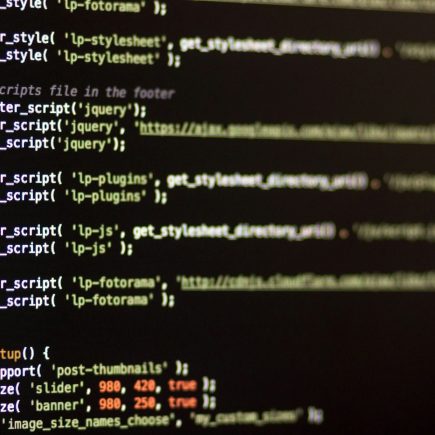 a computer screen with a bunch of text on it